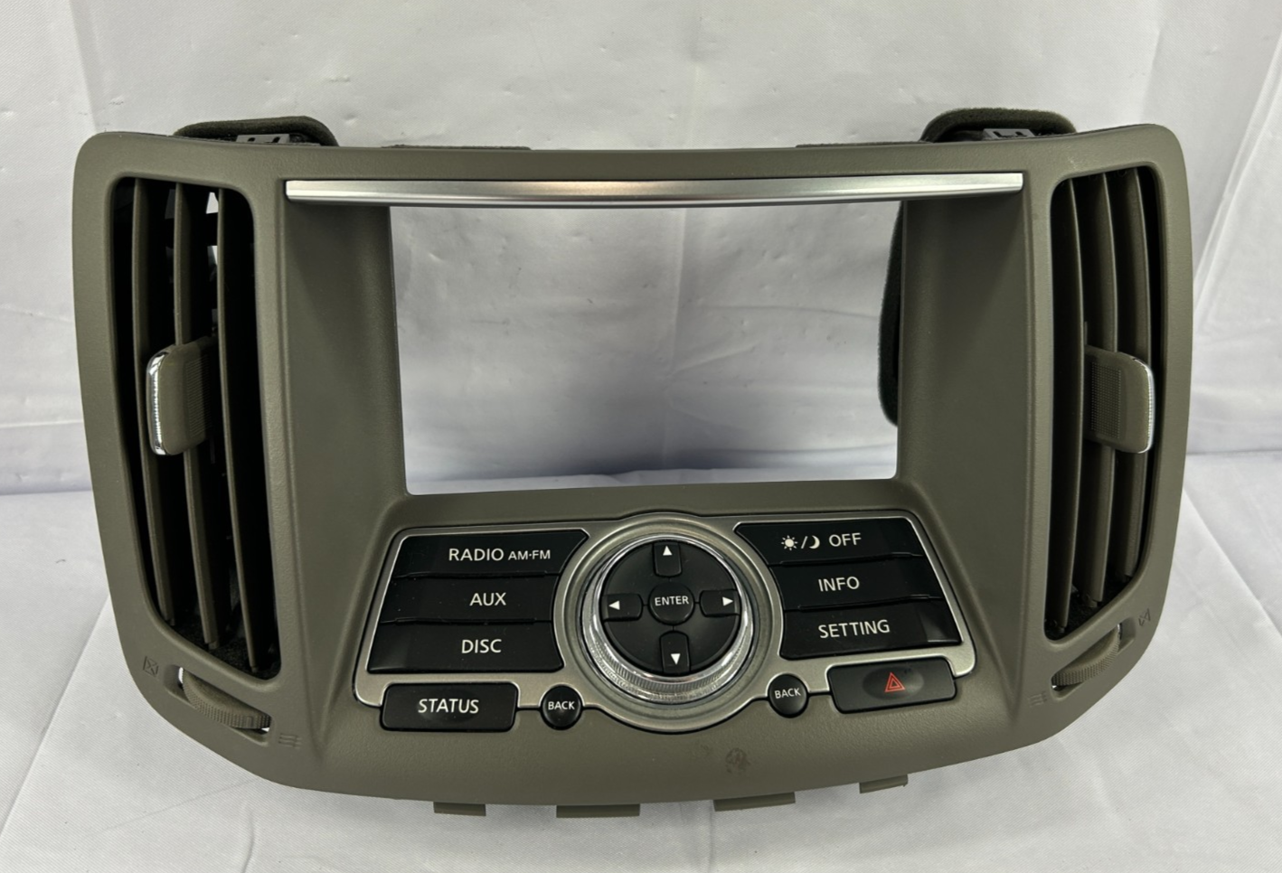 2009-2013 Infiniti G37 Radio Audio Display Control Panel OEM 28395-JK60D