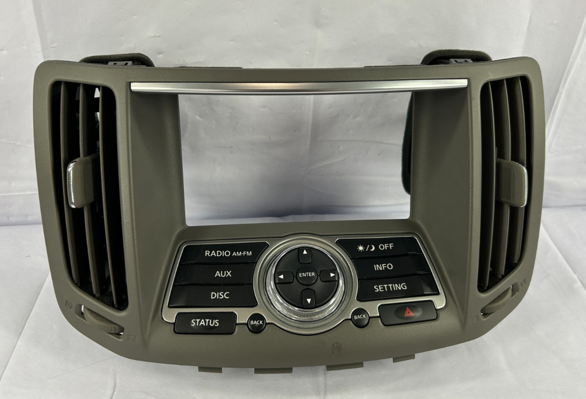 2009-2013 Infiniti G37 Radio Audio Display Control Panel OEM 28395-JK60D