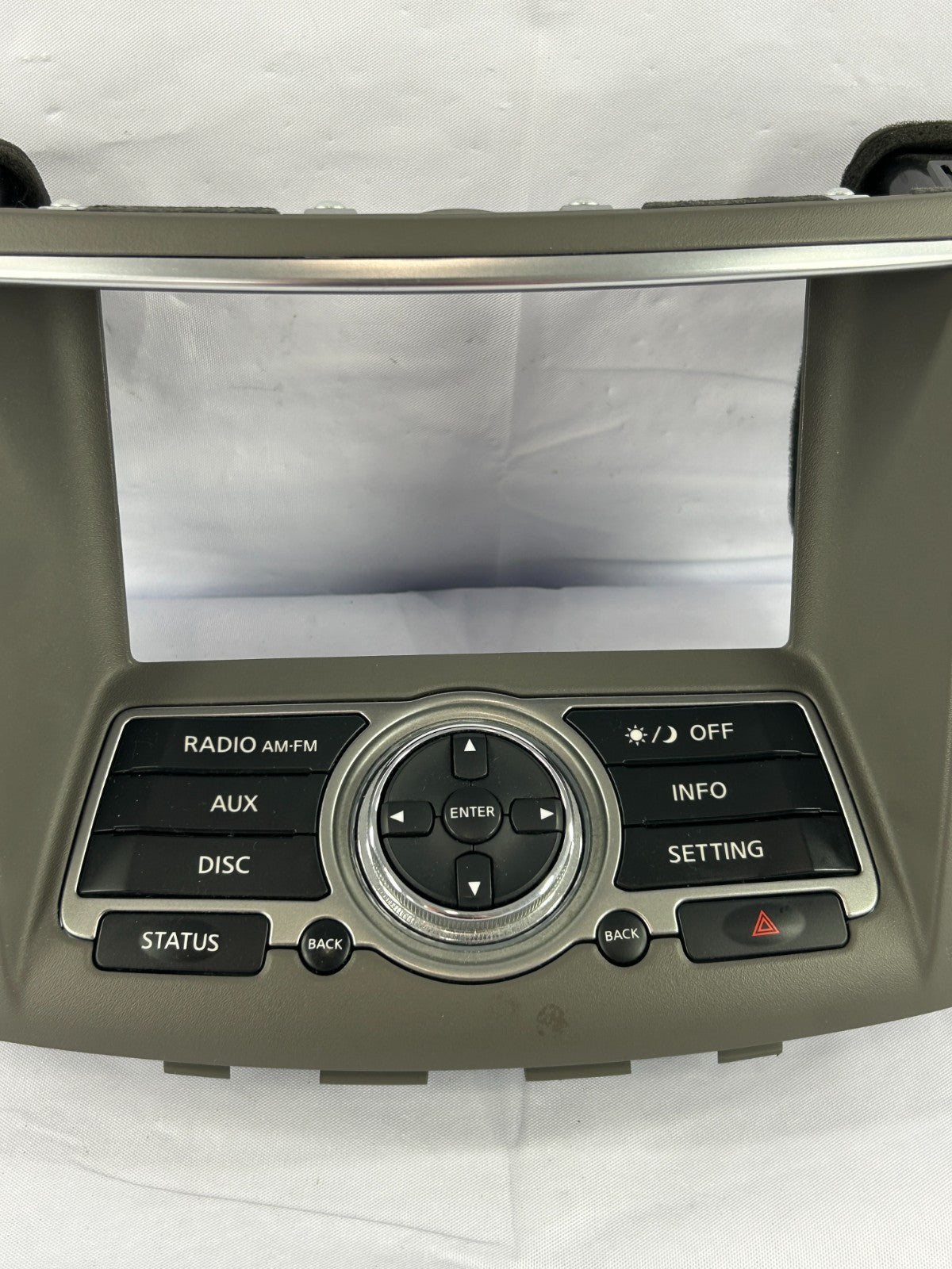 2009-2013 Infiniti G37 Radio Audio Display Control Panel OEM 28395-JK60D