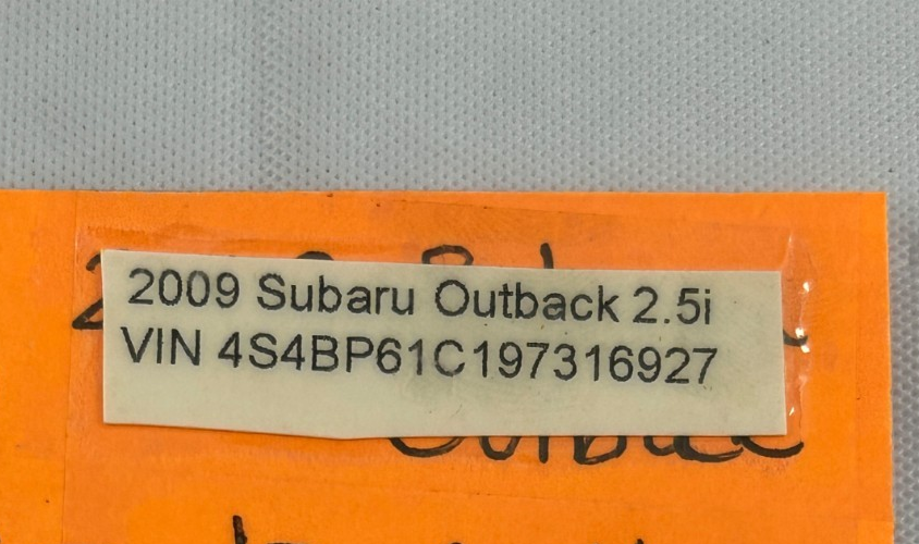 05-09 Subaru Outback Manual AC Heater Temp Climate Control Module OEM 72311AG04A