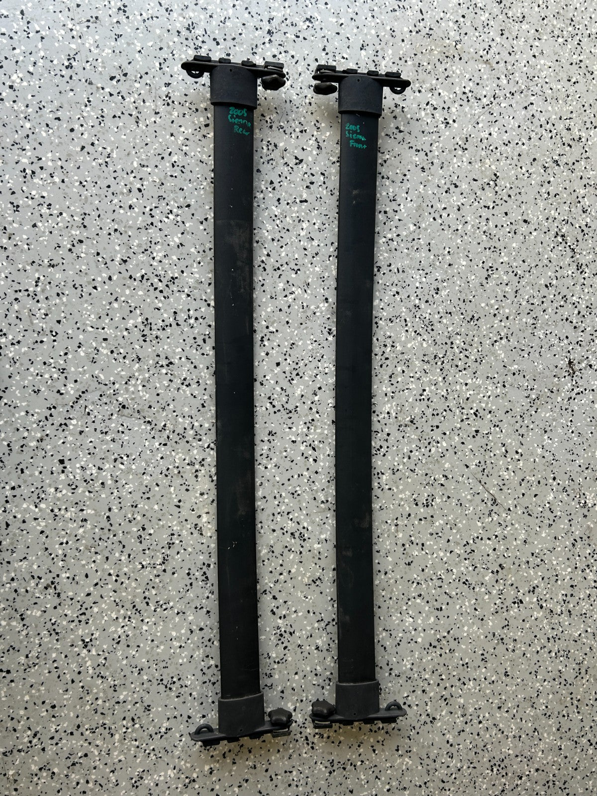 2004-2010 Toyota Sienna Roof Rack Luggage Carrier Cross Bar Set OEM 63409-AE010