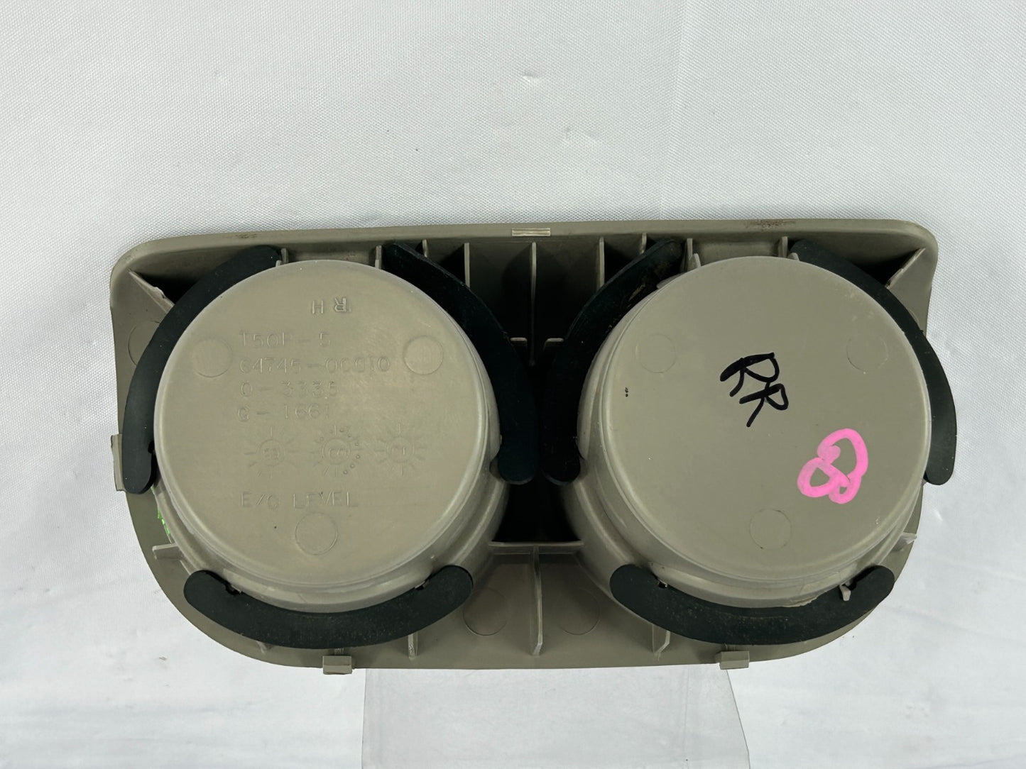 2001-2005 Toyota Sequoia Rear Right Interior Cup Holder Gray OEM 64745-0C010