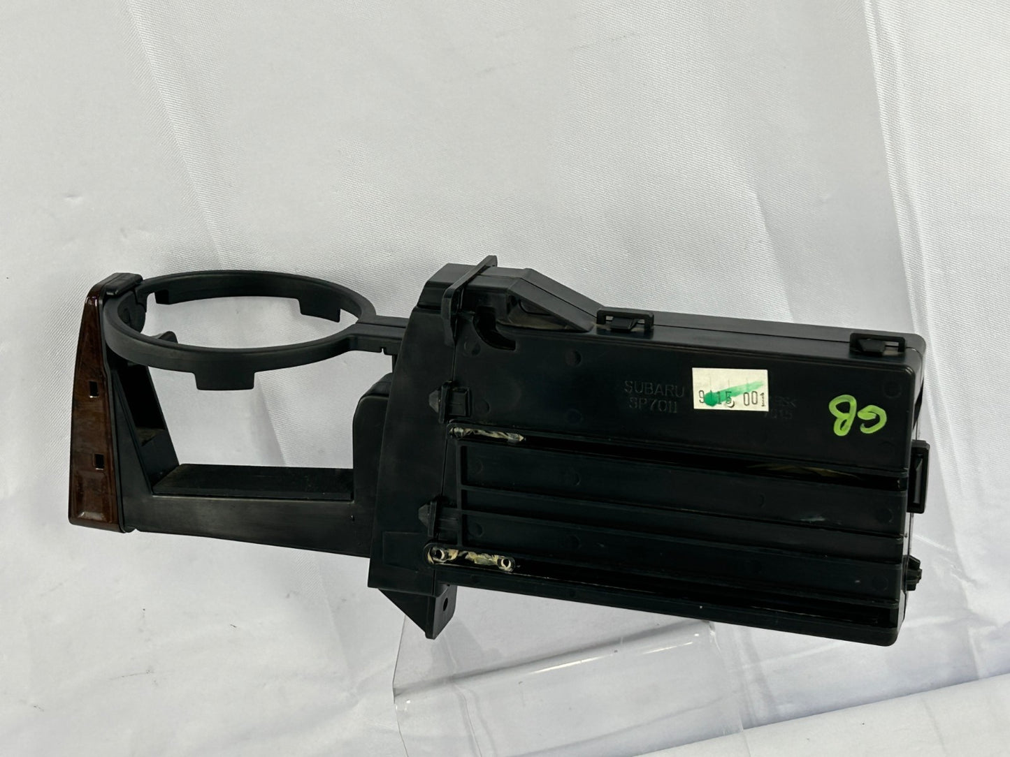 2000-2002 Subaru Legacy Outback Center Console Cup Holder Woodgrain 66150AE18A