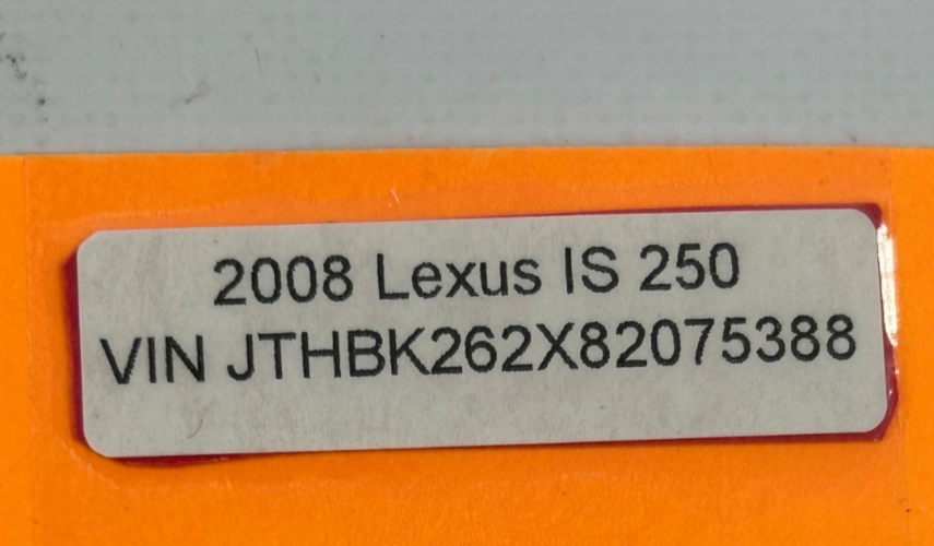 2006-2013 Lexus IS250 Front Left Driver Side Tweeter Speaker OEM 86160-53250