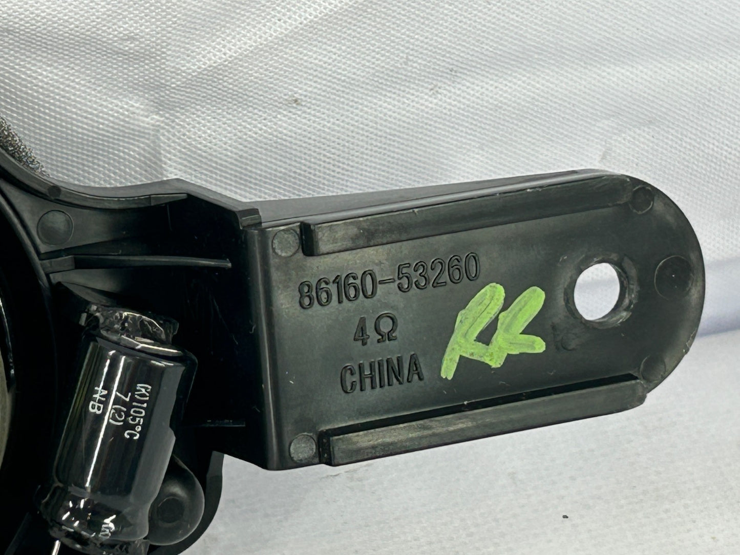 2006-2013 Lexus IS250 Rear Right Passenger Side Tweeter Speaker OEM 86160-53270