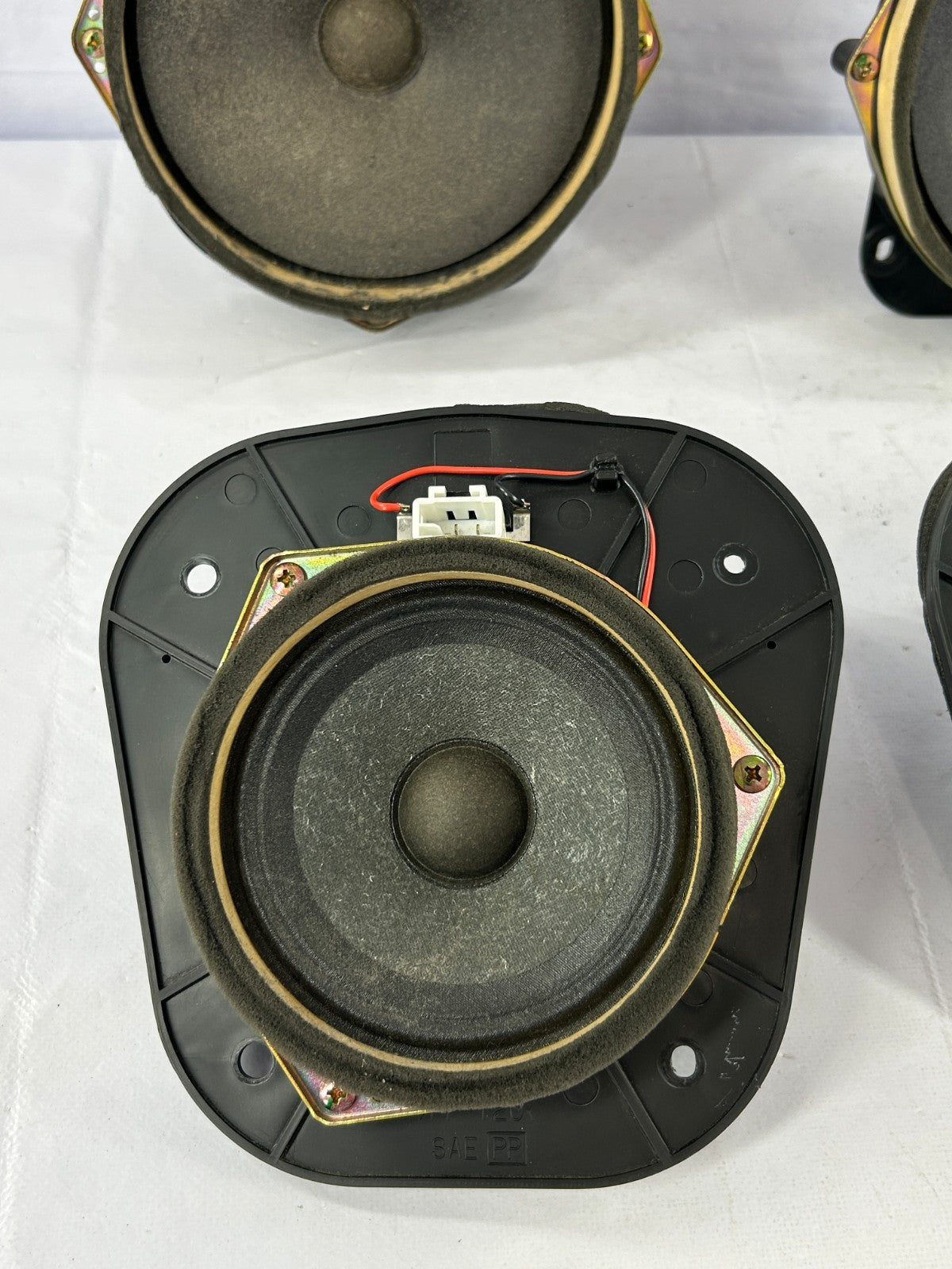 96-02 Toyota 4Runner Front Rear Left Right 4 Set Door Speakers OEM 86160-35100