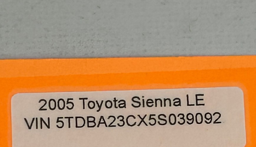 2004-2010 Toyota Sienna Rear A/C Temperature Climate Control OEM 55900-08100-A0