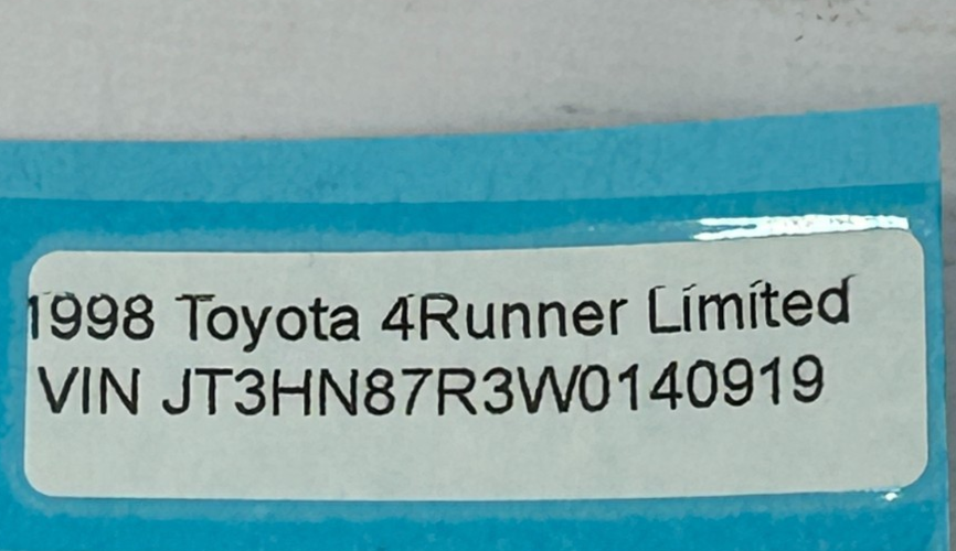1997-2009 Toyota 4Runner Rear Left Power Window Regulator Switch OEM 84810-12080