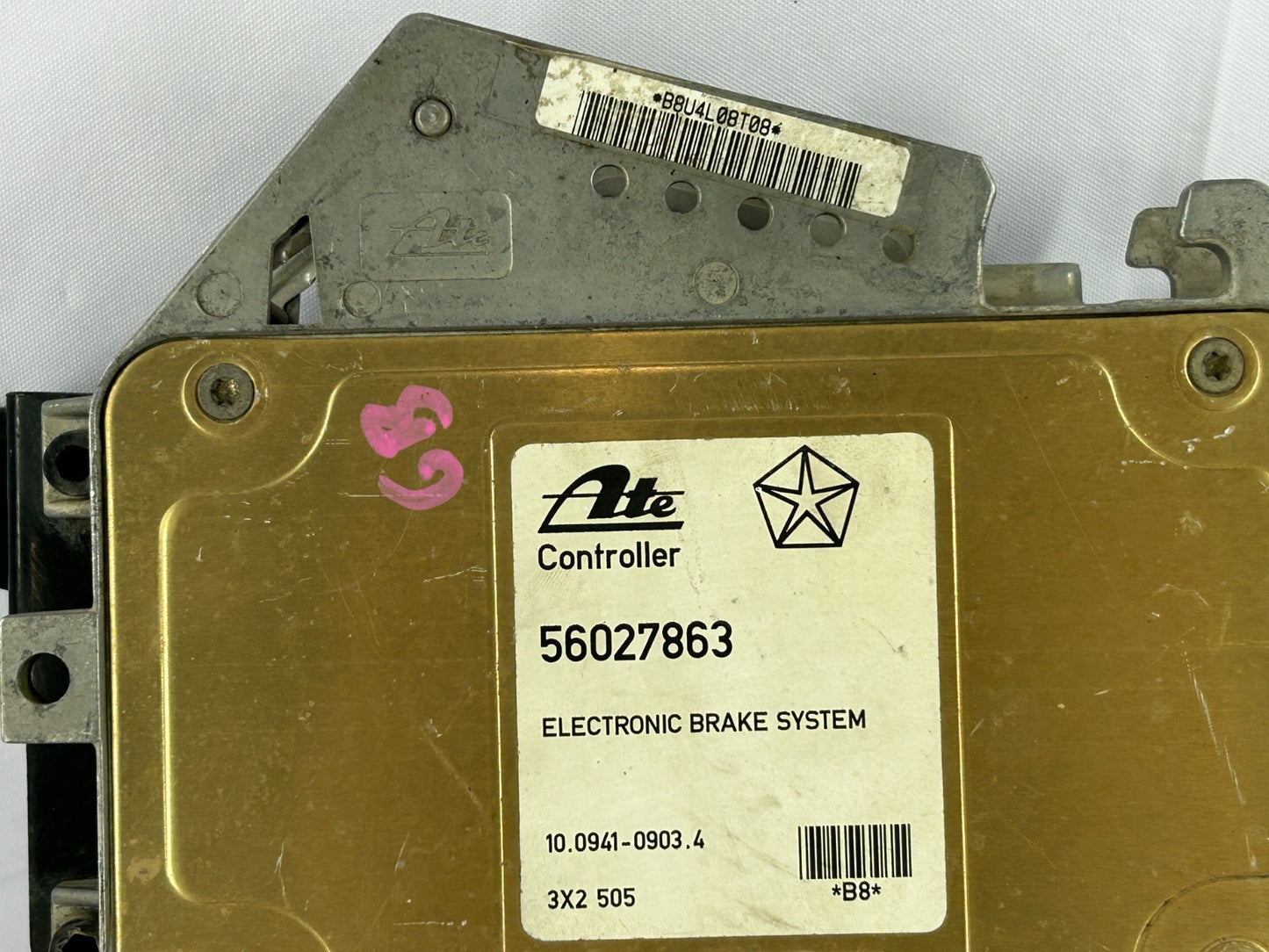 1994-1996 Jeep Grand Cherokee ABS Brake System Control Module Unit OEM 56027863