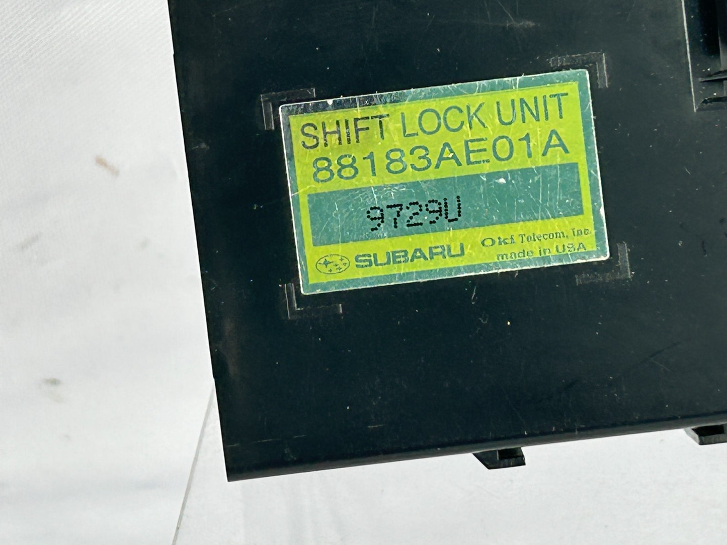 2000-2002 Subaru Outback Shift Lock Control Module Unit OEM 88183AE01A