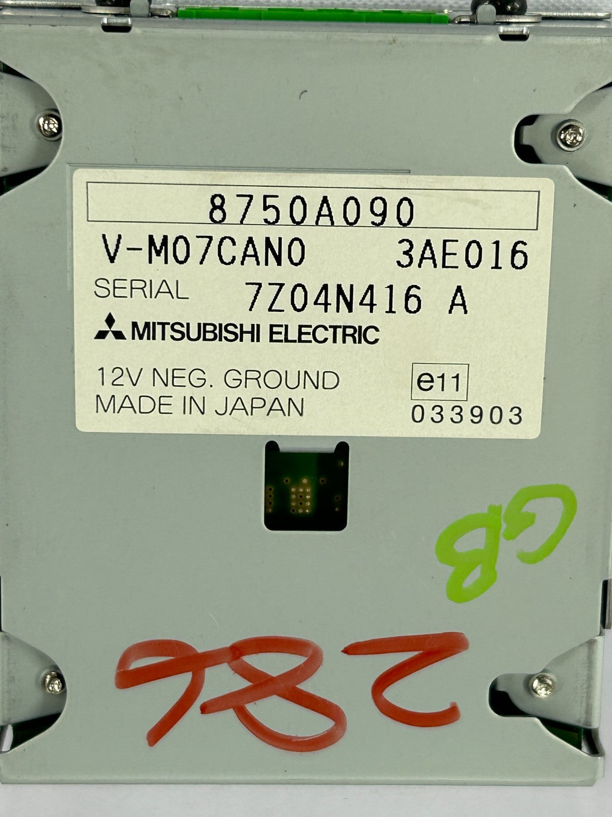 2007-2008 Mitsubishi Outlander Assist Navigation Control Module OEM 8750A090