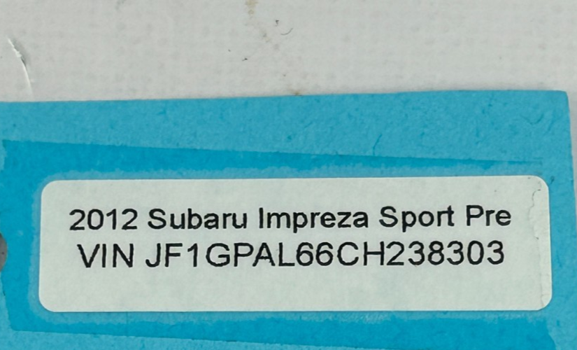 08-16 Subaru Impreza Daytime Running Light Lamp Module Resistor OEM 84057FG000