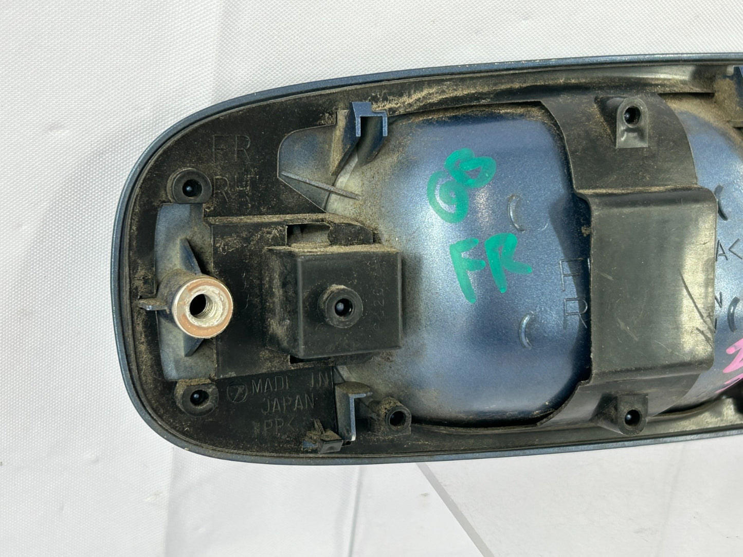 2007 Subaru Impreza Front Right Side Exterior Door Handle Blue OEM 61021FE060