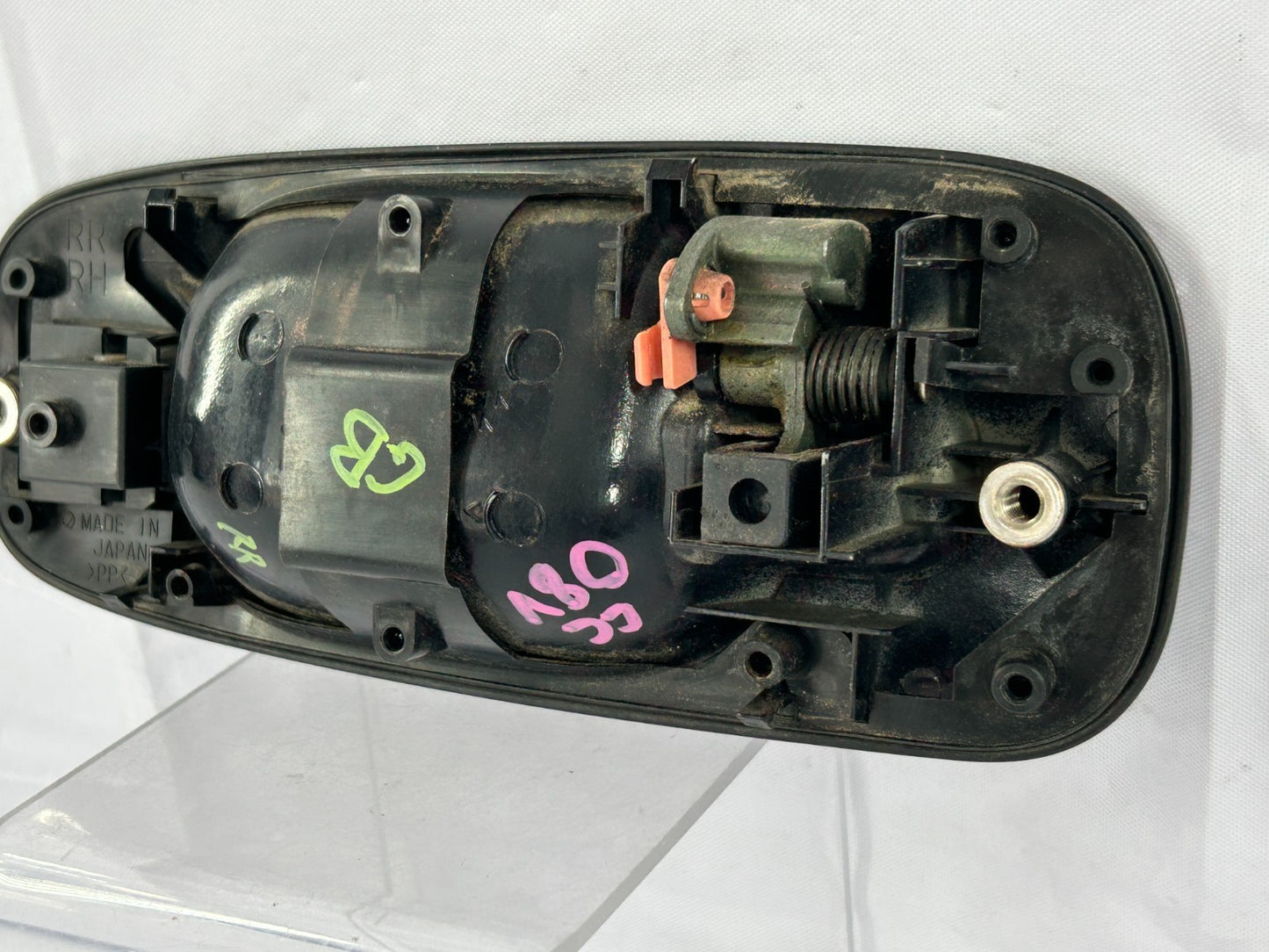 2002-2003 Impreza Rear Right Side Exterior Door Handle Black OEM 61022FE020VI