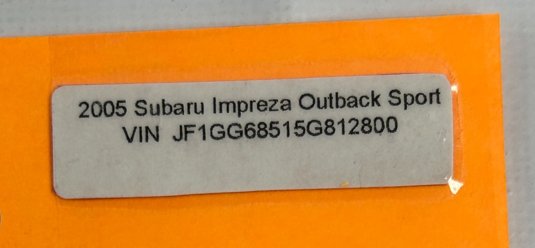 2004-2007 Subaru Impreza Headlight Turn Signal Switch Lever Arm OEM 83115FE020