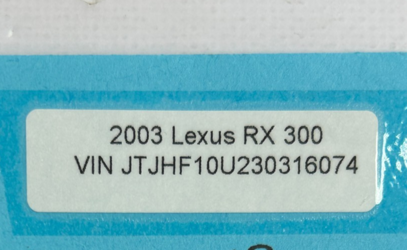 1999-2003 Lexus RX300 Steering Column Clock Sensor Spring OEM 84306-48010