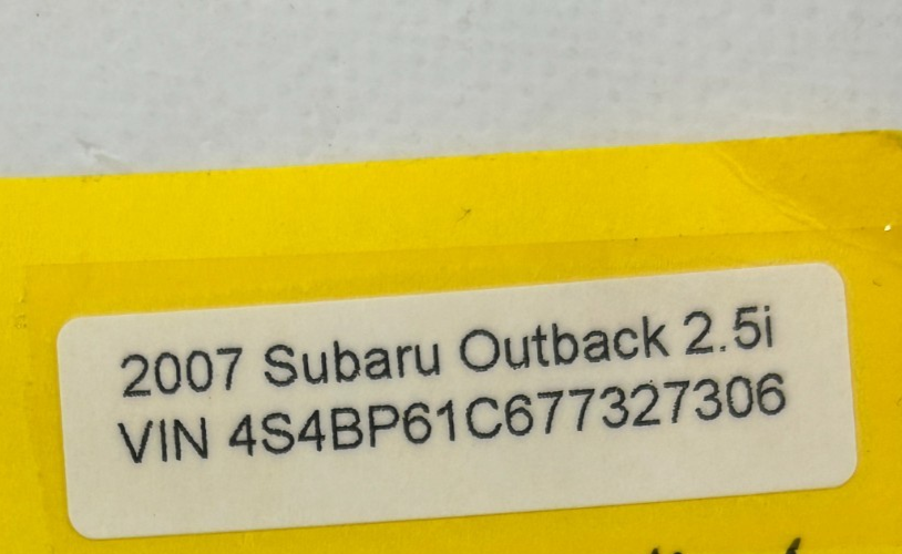 2005-2007 Subaru Outback Steering Wheel Position Clock Spring OEM 83196AG02A
