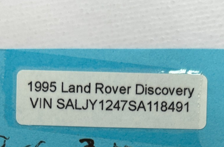 94-04 Land Rover Discovery Rear Right Side Interior Door Handle OEM DBP6532LNF