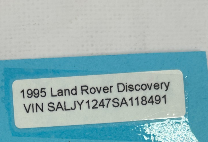 94-04 Land Rover Discovery Rear Left Side Interior Door Handle OEM DBP6533LNF