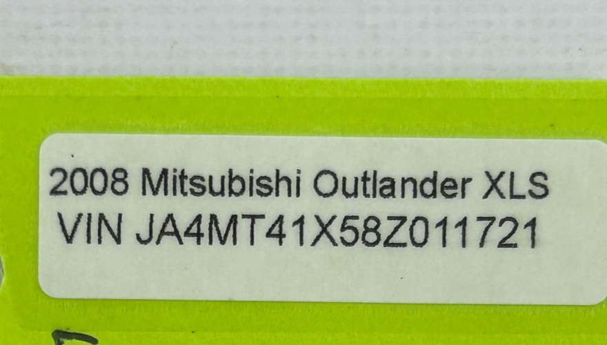 07-13 Mitsubishi Outlander Front Right Side Interior Door Handle OEM 5716A088XA