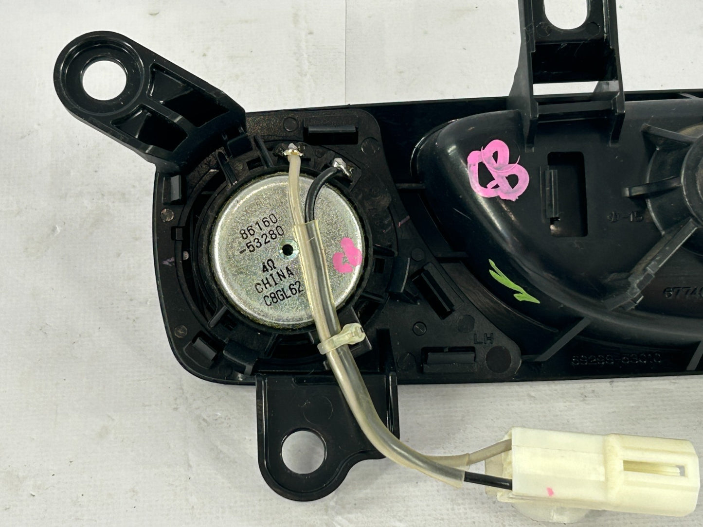 2006-2014 Lexus IS250 Rear Left Driver Door Interior Handle OEM 67740-53010-C0