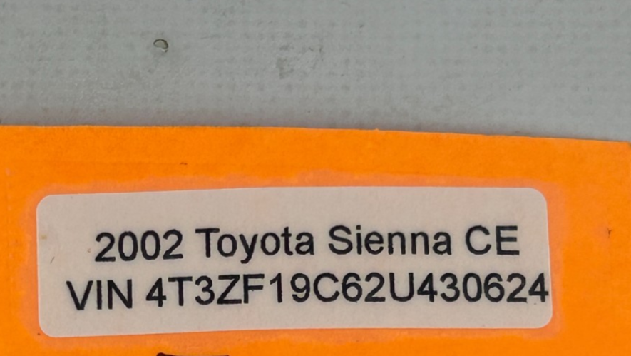 98-03 Toyota Sienna Front Right Interior Door Handle Brown OEM 69205-AA010-E1