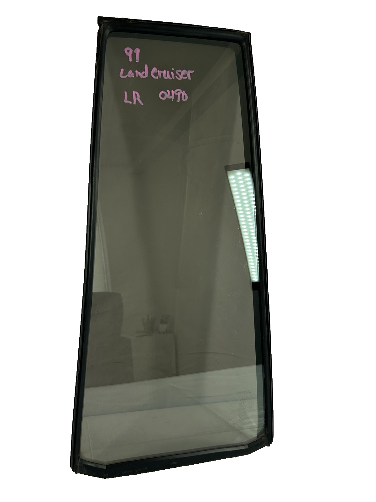 98-02 Toyota Land Cruiser Rear Left Vent Glass Quarter Window OEM 68124-60160