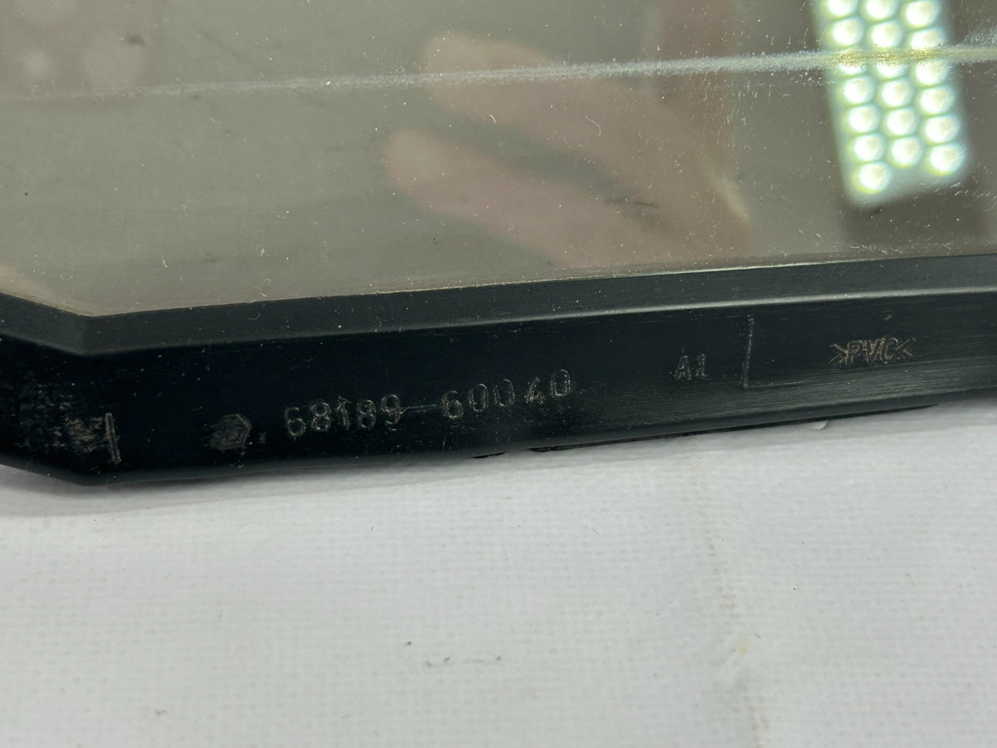 98-02 Toyota Land Cruiser Rear Left Vent Glass Quarter Window OEM 68124-60160