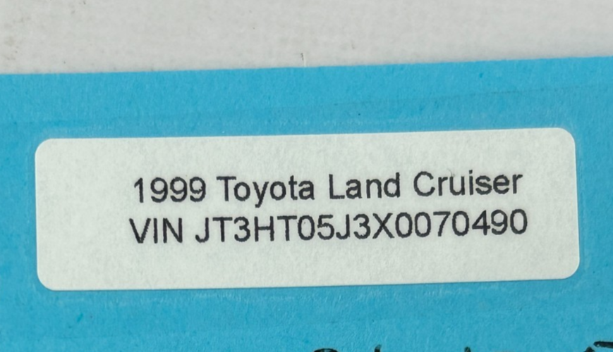 98-02 Toyota Land Cruiser Front Left Door Armrest Pull Handle OEM 74220-60090