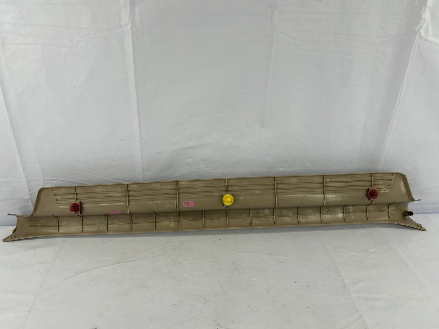 98-03 Toyota Land Cruiser Front Right Door Scuff Plate Beige OEM 67913-60040-A0