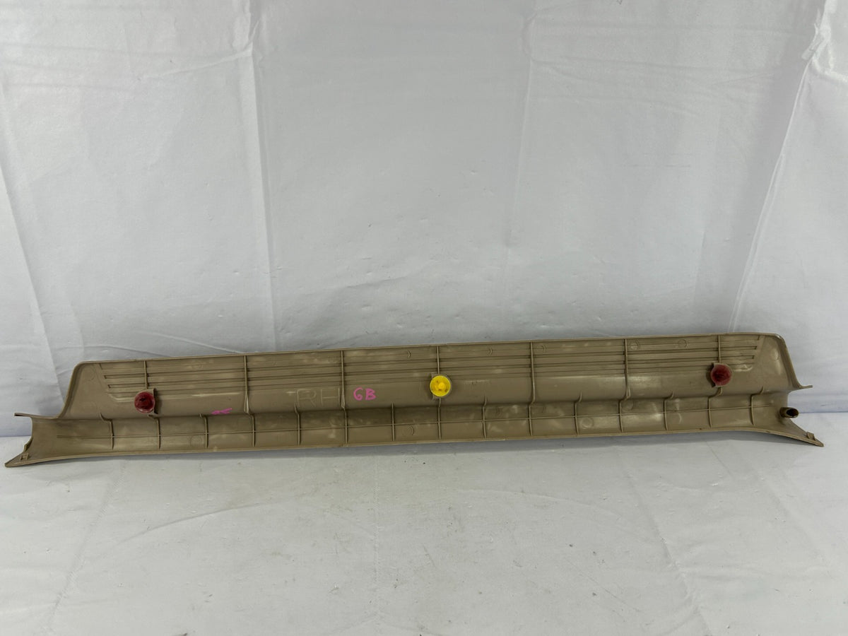 98-03 Toyota Land Cruiser Front Right Door Scuff Plate Beige OEM 67913-60040-A0