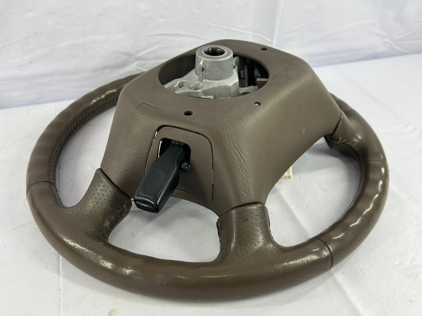 1999-2001 Toyota Land Cruiser Steering Wheel Brown Leather OEM 45100-60301-E0