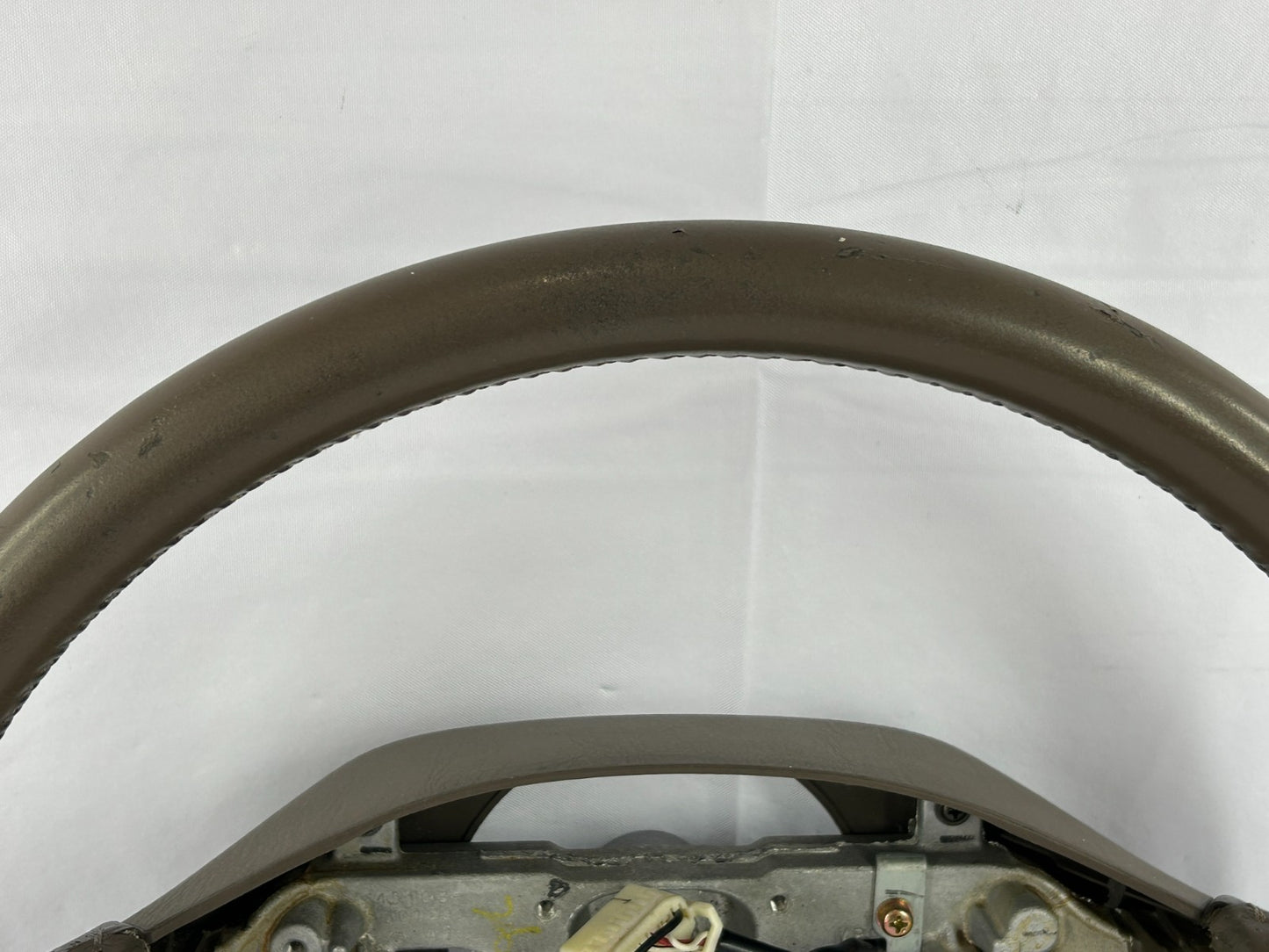 1999-2001 Toyota Land Cruiser Steering Wheel Brown Leather OEM 45100-60301-E0