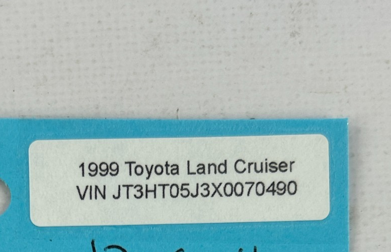 1998-2007 Toyota Land Cruiser Rear Left Exterior Door Handle OEM 69240-60080