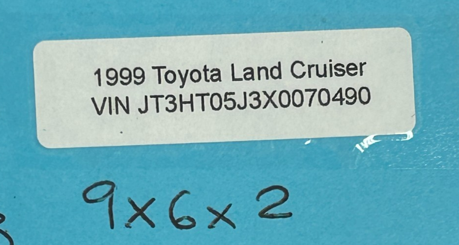 1996-2010 Toyota Land Cruiser Circuit Opening Relay Assembly OEM 90987-02012