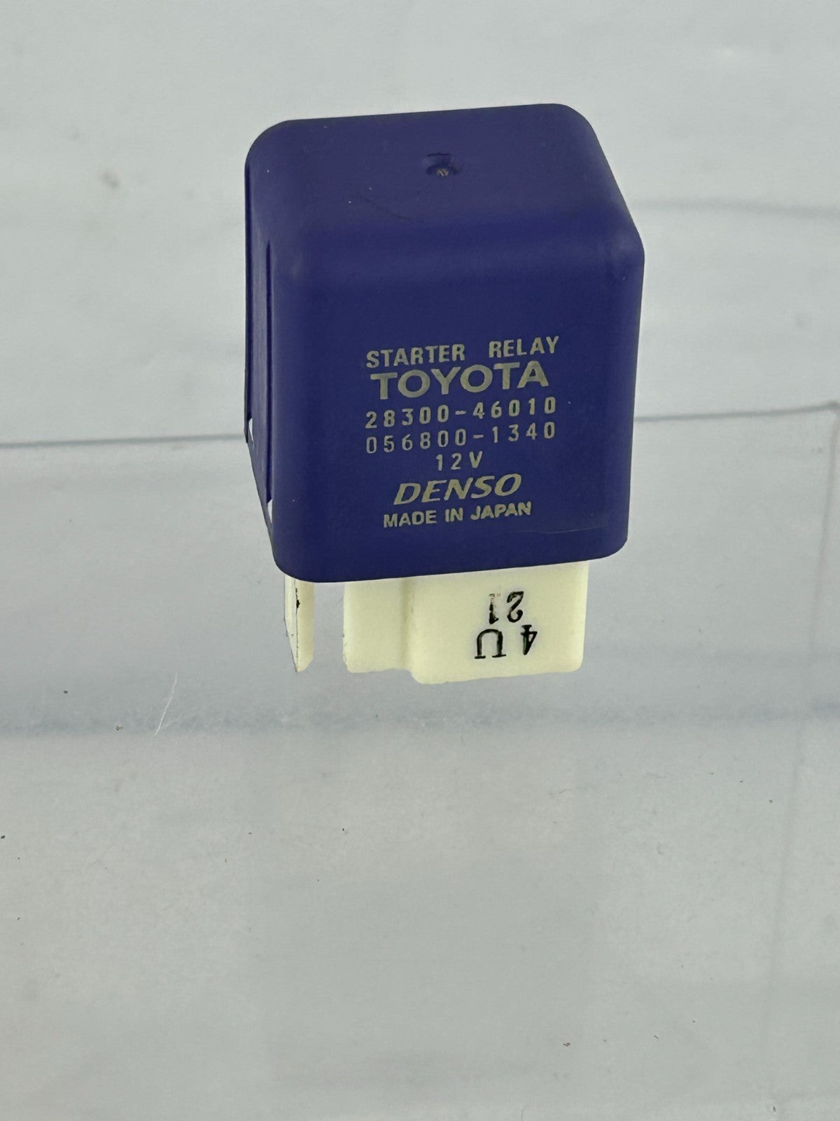 1998-2003 Toyota Land Cruiser 4 Pin Starter Relay Assembly OEM 28300-46010