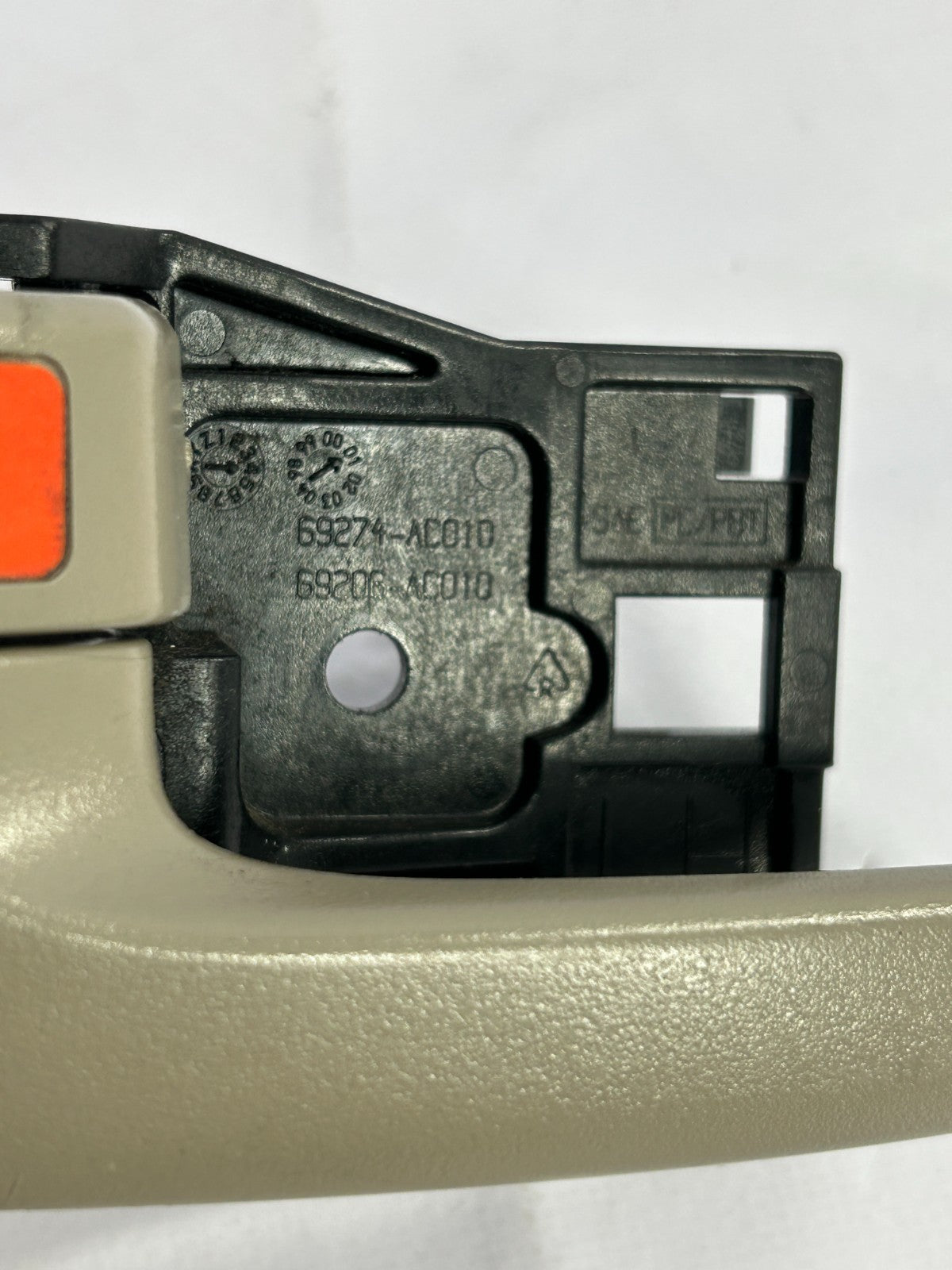 2001-2007 Toyota Sequoia Rear Left Interior Door Handle Beige OEM 69206-0C030-E0
