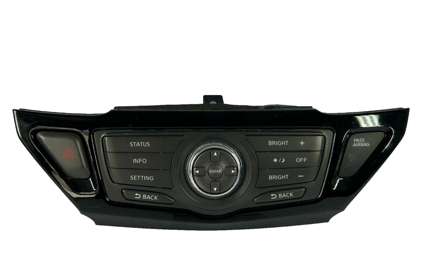 13-17 Nissan Pathfinder Dash Center Multifanctionl Control Panel OEM 28395-3KA0A
