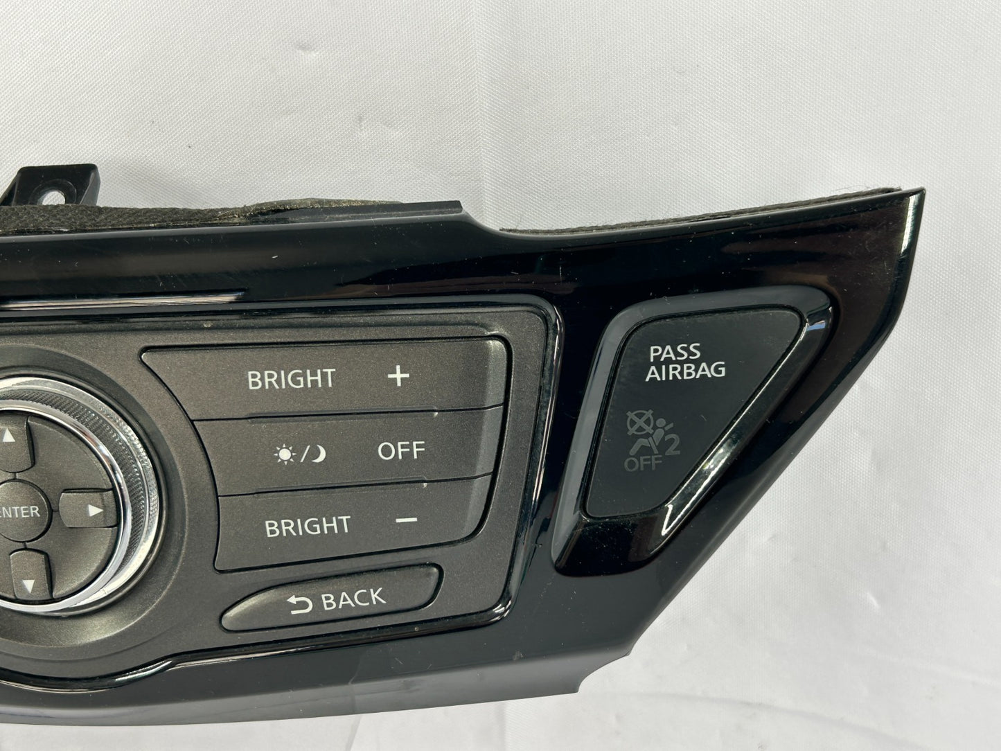 13-17 Nissan Pathfinder Dash Center Multifanctionl Control Panel OEM 28395-3KA0A