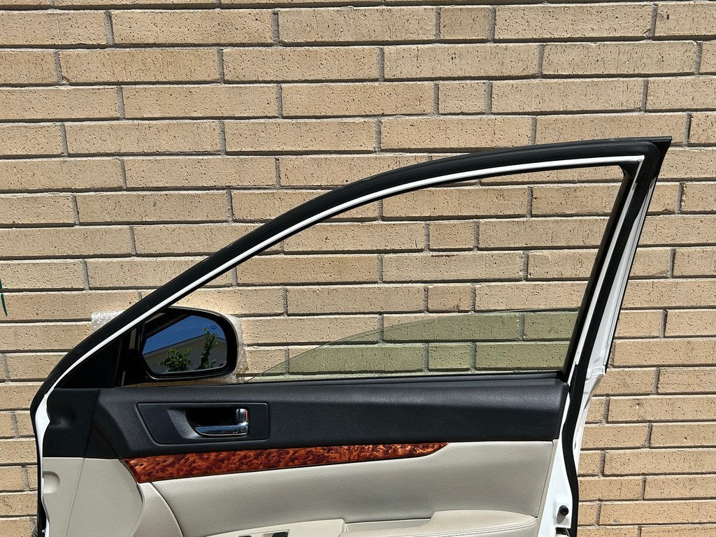 2010-2014 Subaru Outback Right Front Door Shell Complete Satin White Pearl 37J