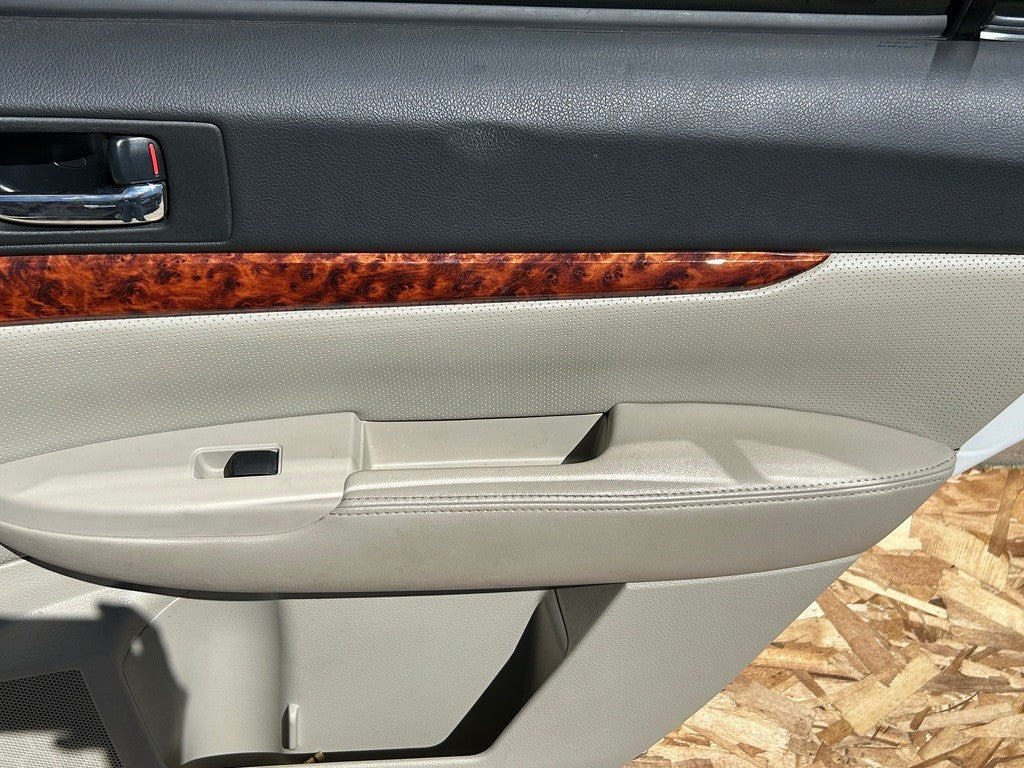 2010-2014 Subaru Outback Right Rear Door Shell Complete Satin White Pearl 37J