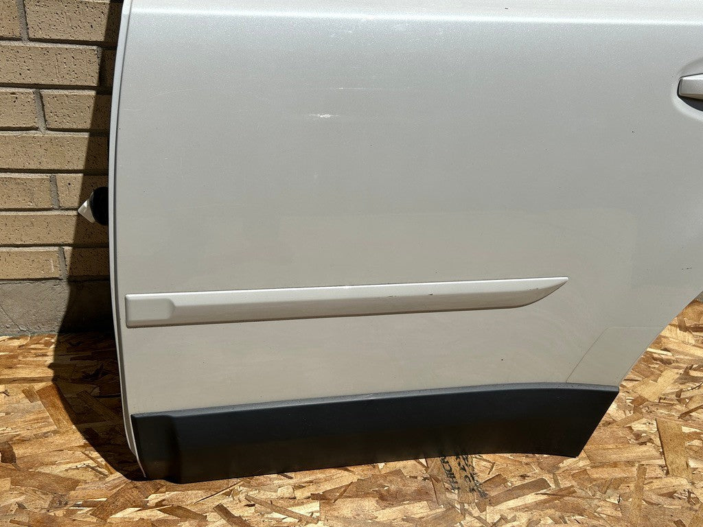 2010-2014 Subaru Outback Left Rear Door Shell Complete Satin White Pearl 37J