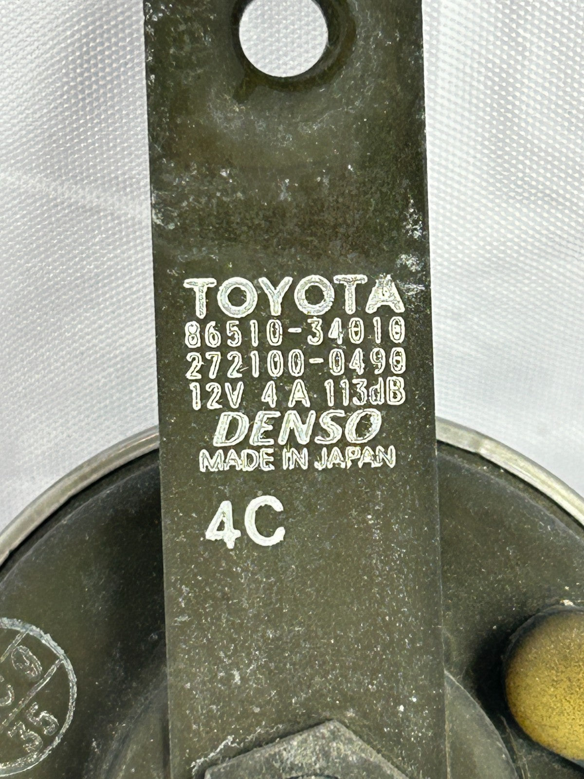 2001-2007 Toyota Sequoia Anti-Theft Security Alarm Siren Horn OEM 86510-34010