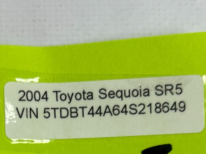 2001-2005 Toyota Sequoia High Pitch Note Tone Horn Assembly OEM 86510-0C020