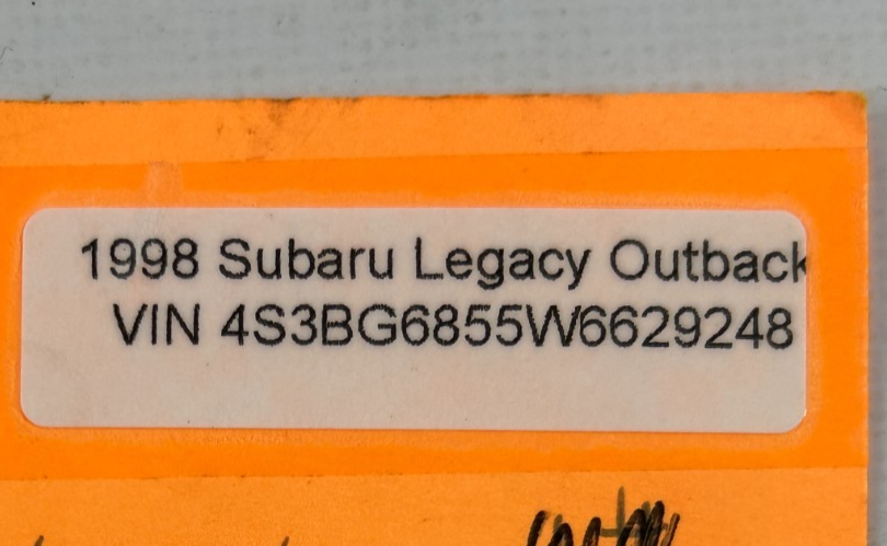 96-99 Subaru Outback Power Steering Drive Belt Cover Accessory OEM 34423AA014