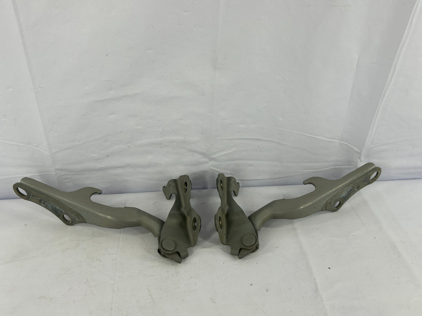 2001-2007 Toyota Sequoia Front Left Right Hood Hinge Set Gray OEM 53420-0C010