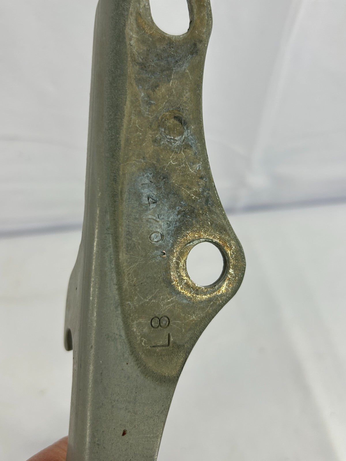 2001-2007 Toyota Sequoia Front Left Right Hood Hinge Set Gray OEM 53420-0C010