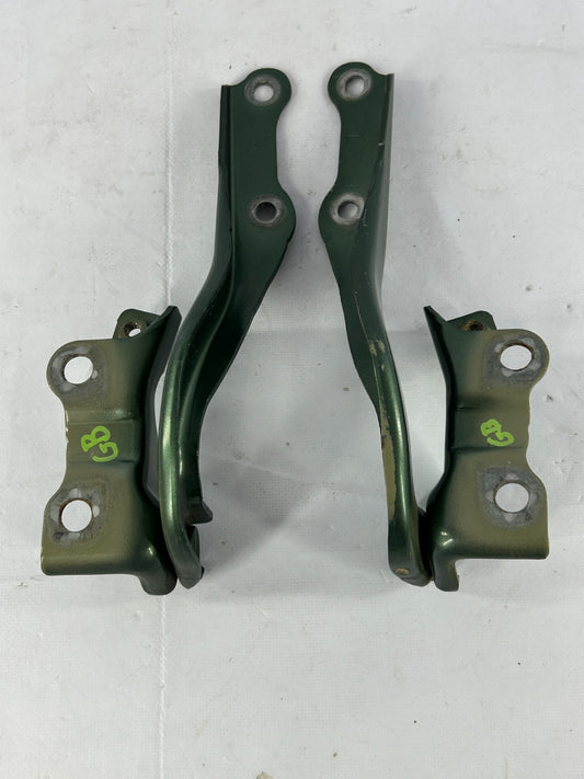 2010-2014 Subaru Outback Front Left Right Hood Hinge Set Green OEM 57260AJ00A9P