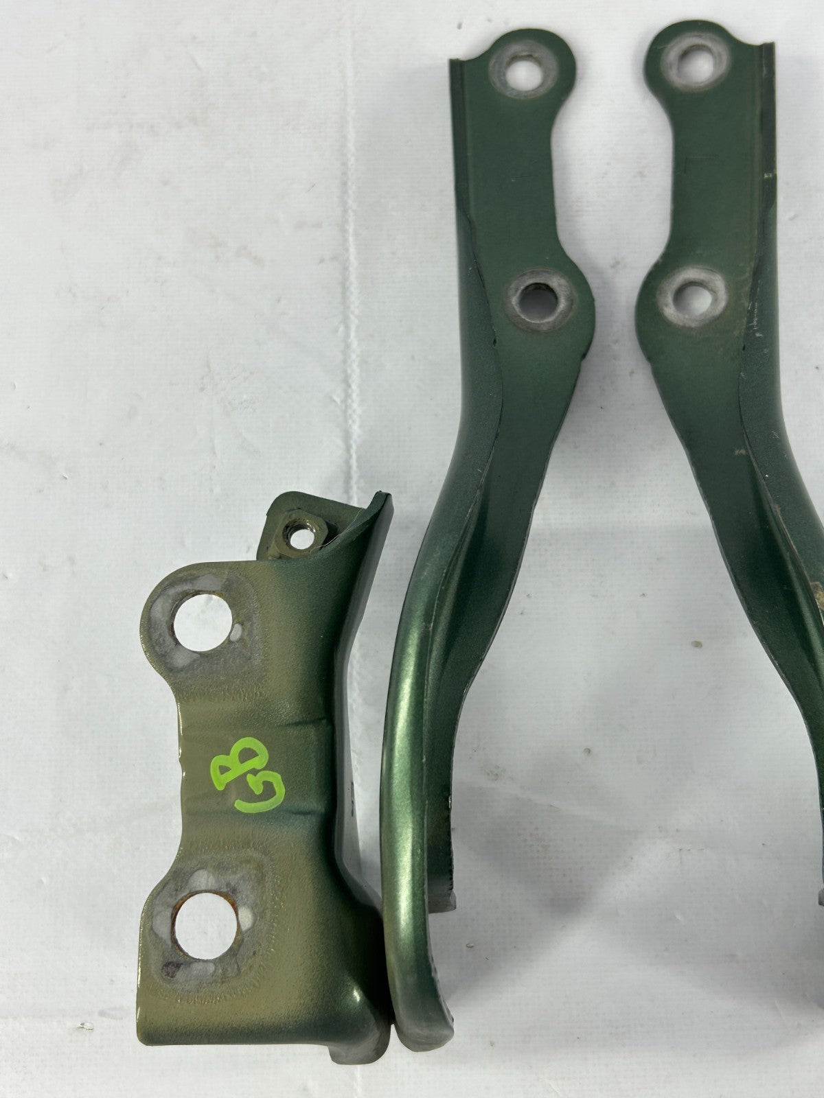 2010-2014 Subaru Outback Front Left Right Hood Hinge Set Green OEM 57260AJ00A9P