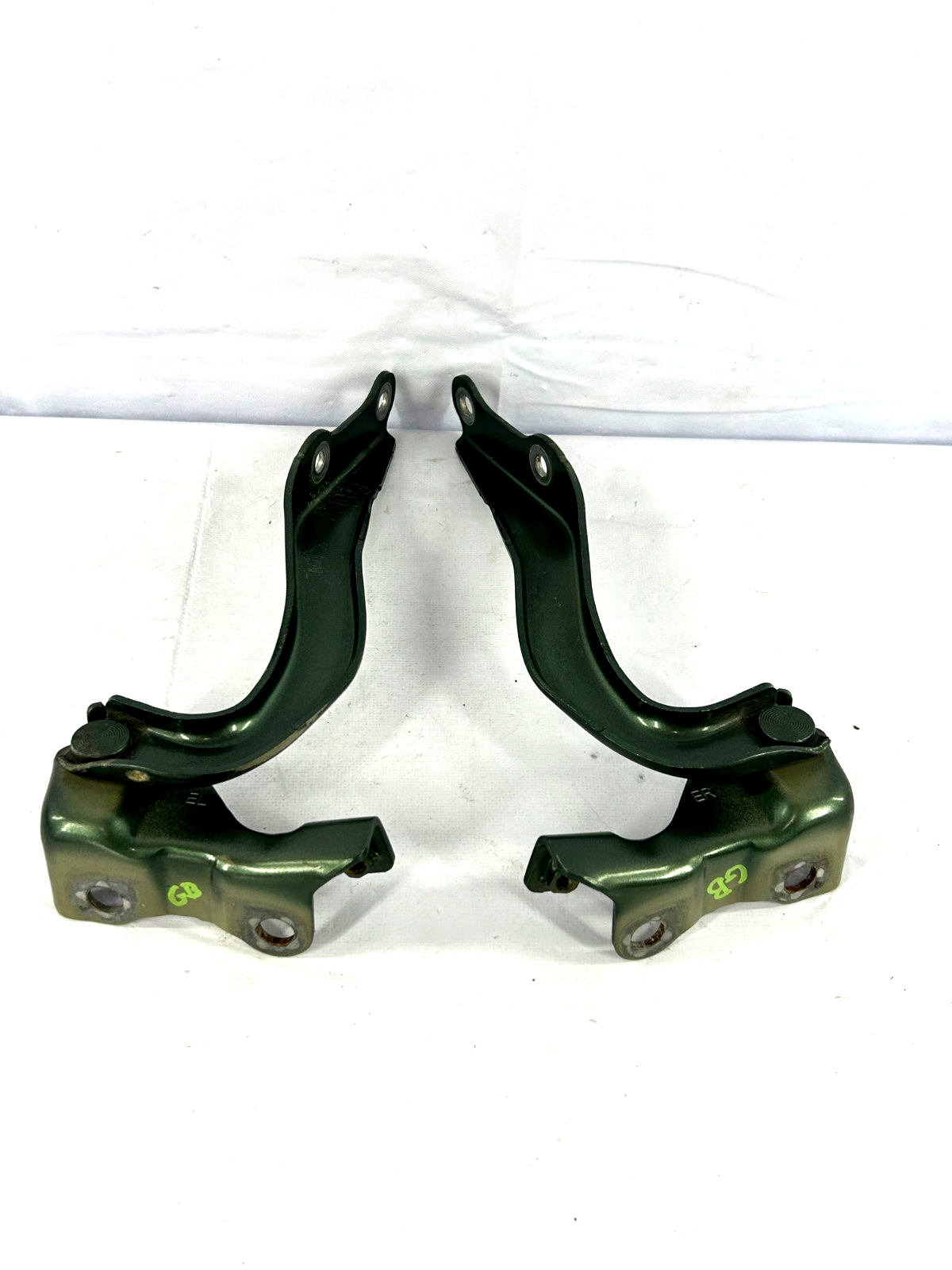2010-2014 Subaru Outback Front Left Right Hood Hinge Set Green OEM 57260AJ00A9P